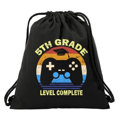 5th Level Complete School Graduation Drawstring Bag