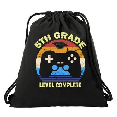 5th Level Complete School Graduation Drawstring Bag