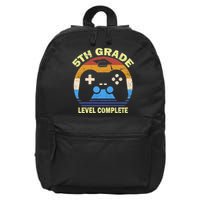 5th Level Complete School Graduation 16 in Basic Backpack