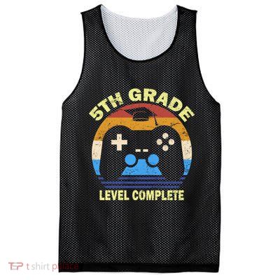 5th Level Complete School Graduation Mesh Reversible Basketball Jersey Tank
