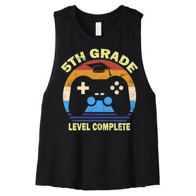 5th Level Complete School Graduation Women's Racerback Cropped Tank