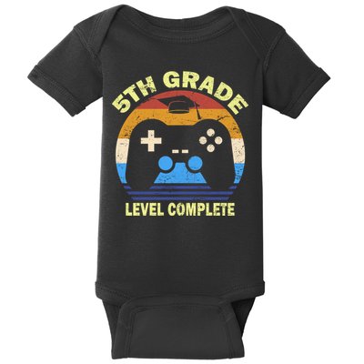 5th Level Complete School Graduation Baby Bodysuit