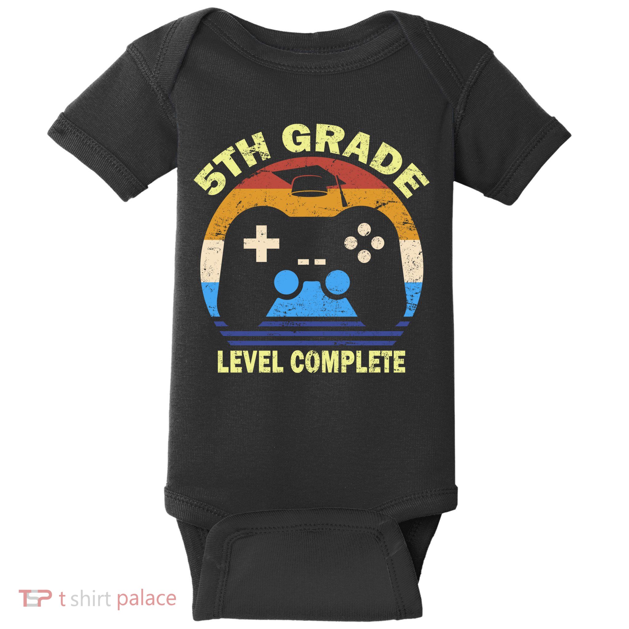 5th Level Complete School Graduation Baby Bodysuit