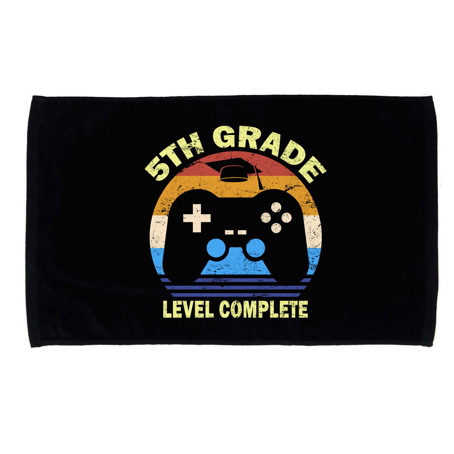 5th Level Complete School Graduation Microfiber Hand Towel