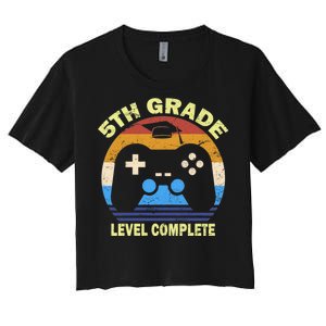 5th Level Complete School Graduation Women's Crop Top Tee