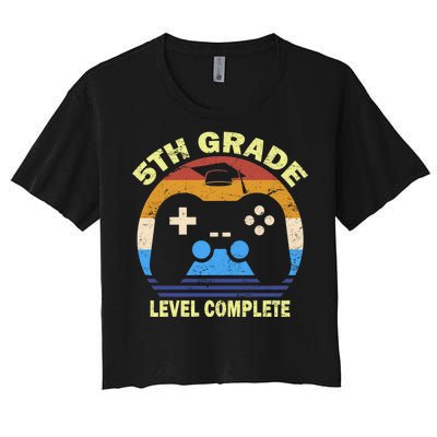 5th Level Complete School Graduation Women's Crop Top Tee