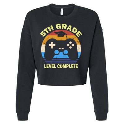 5th Level Complete School Graduation Cropped Pullover Crew