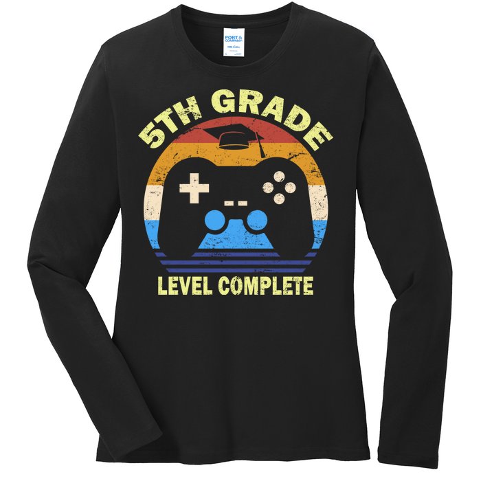 5th Level Complete School Graduation Ladies Long Sleeve Shirt