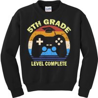 5th Level Complete School Graduation Kids Sweatshirt