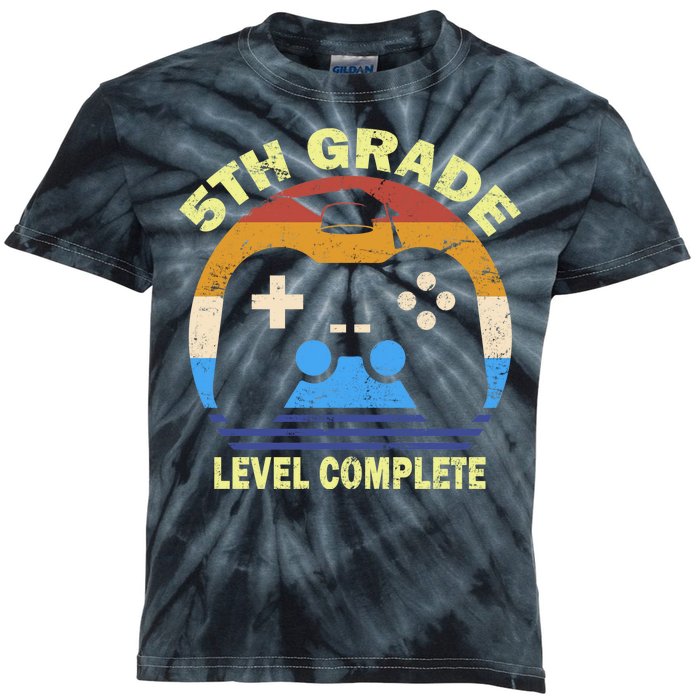 5th Level Complete School Graduation Kids Tie-Dye T-Shirt