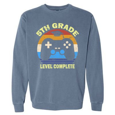 5th Level Complete School Graduation Garment-Dyed Sweatshirt