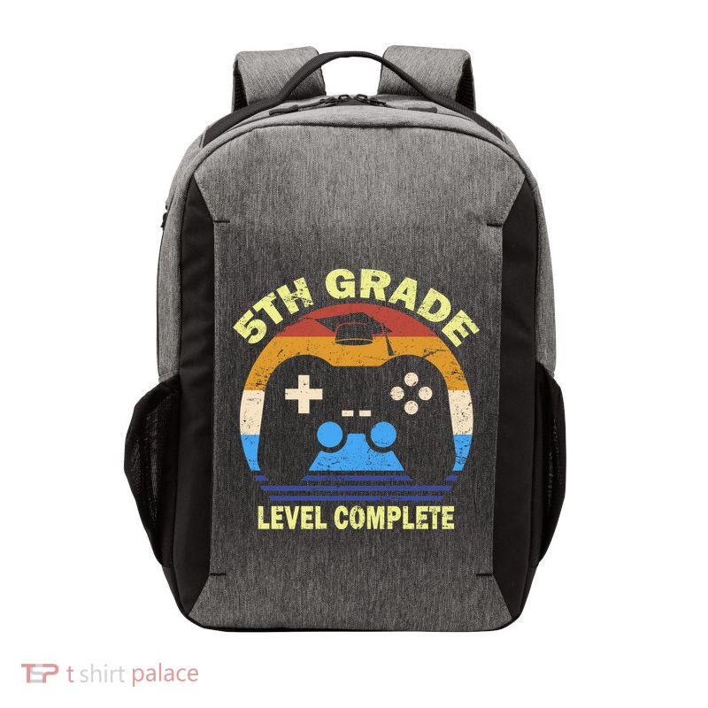 5th Level Complete School Graduation Vector Backpack
