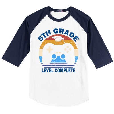 5th Level Complete School Graduation Baseball Sleeve Shirt