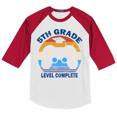 5th Level Complete School Graduation Kids Colorblock Raglan Jersey