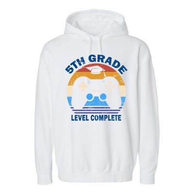 5th Level Complete School Graduation Garment-Dyed Fleece Hoodie