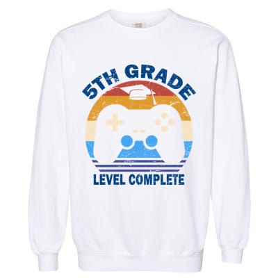 5th Level Complete School Graduation Garment-Dyed Sweatshirt