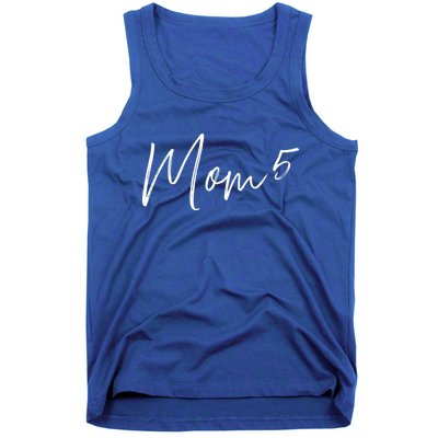 5th Time Mom Of 5 Meaningful Gift Tank Top