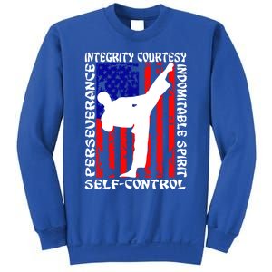 5 Tenets Of Taekwondo Martial Arts Gift Sweatshirt