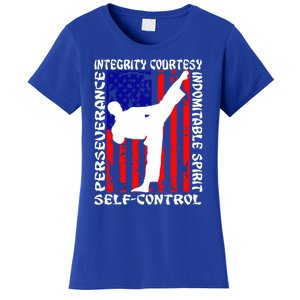 5 Tenets Of Taekwondo Martial Arts Gift Women's T-Shirt