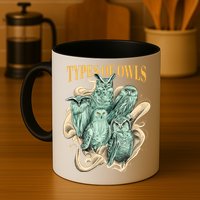 5 Types Of Owls Mug