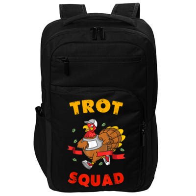 5k Thanksgiving Running Trot Squad Marathon Turkey Costume Impact Tech Backpack