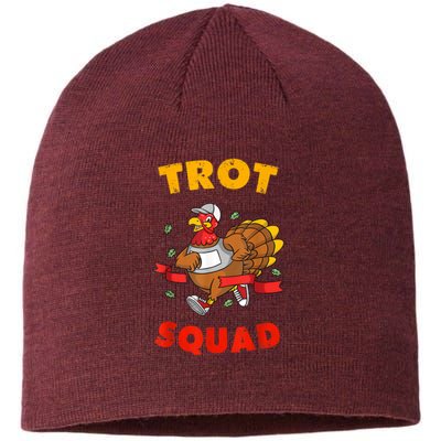 5k Thanksgiving Running Trot Squad Marathon Turkey Costume Sustainable Beanie