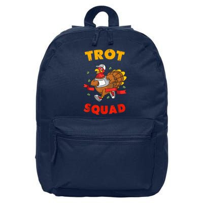 5k Thanksgiving Running Trot Squad Marathon Turkey Costume 16 in Basic Backpack