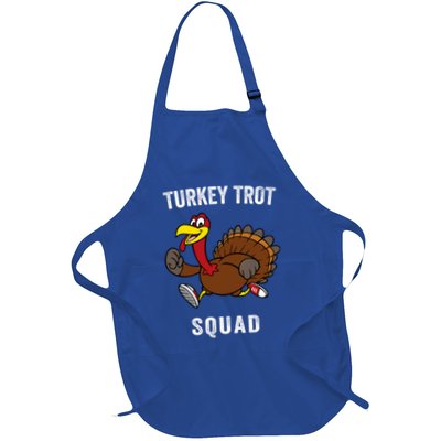 5k Turkey Trot Squad  Pilgrim Thanksgiving Running Full-Length Apron With Pockets
