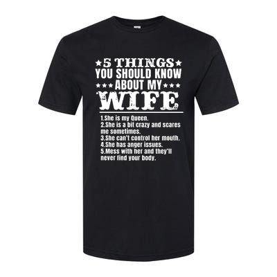 5 Things You Should Know About My Wife Softstyle® CVC T-Shirt