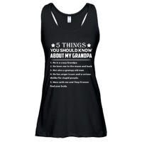 5 Things You Know About My Grandpa He Is My Grandpa Shirt Ladies Essential Flowy Tank