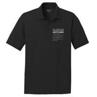 5 Things You Know About My Grandpa He Is My Grandpa Shirt PosiCharge RacerMesh Polo