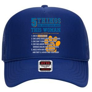 5 Things You Should Know About This Gift She Is A Dog Mom Gift High Crown Mesh Back Trucker Hat