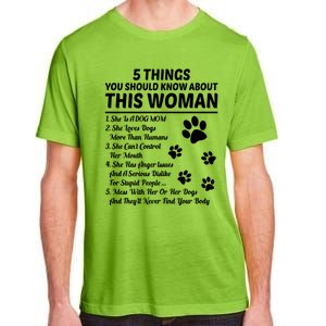 5 Things You Should Know About This Dog Mom Gift Adult ChromaSoft Performance T-Shirt