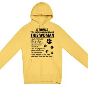 5 Things You Should Know About This Dog Mom Gift Premium Pullover Hoodie