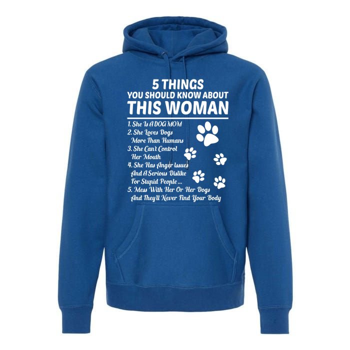 5 Things You Should Know About This Dog Mom Gift Premium Hoodie