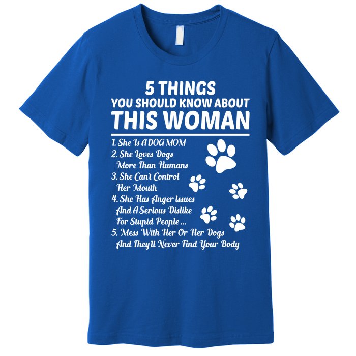 5 Things You Should Know About This Dog Mom Gift Premium T-Shirt