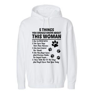 5 Things You Should Know About This Dog Mom Gift Garment-Dyed Fleece Hoodie