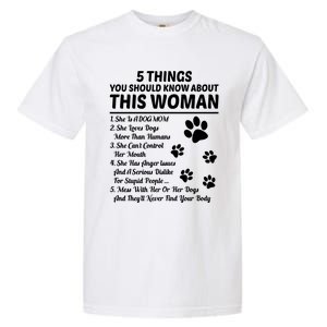 5 Things You Should Know About This Dog Mom Gift Garment-Dyed Heavyweight T-Shirt