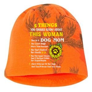 5 Things You Should Know About This She Is A Dog Mom Cool Gift Kati - Camo Knit Beanie