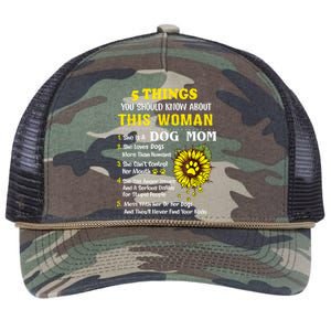 5 Things You Should Know About This She Is A Dog Mom Cool Gift Retro Rope Trucker Hat Cap