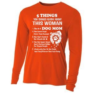 5 Things You Should Know About This She Is A Dog Mom Cool Gift Cooling Performance Long Sleeve Crew