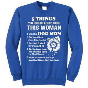 5 Things You Should Know About This She Is A Dog Mom Cool Gift Sweatshirt