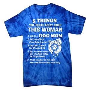 5 Things You Should Know About This She Is A Dog Mom Cool Gift Tie-Dye T-Shirt