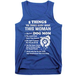 5 Things You Should Know About This She Is A Dog Mom Cool Gift Tank Top