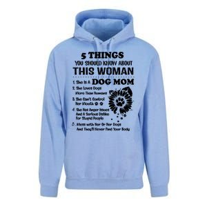 5 Things You Should Know About This She Is A Dog Mom Cool Gift Unisex Surf Hoodie