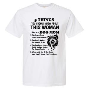 5 Things You Should Know About This She Is A Dog Mom Cool Gift Garment-Dyed Heavyweight T-Shirt