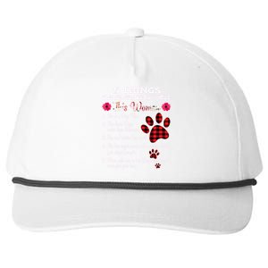 5 Things You Should Know About This She Is A Dog Mom Gift Snapback Five-Panel Rope Hat