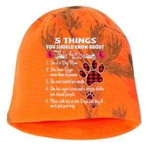 5 Things You Should Know About This She Is A Dog Mom Gift Kati - Camo Knit Beanie