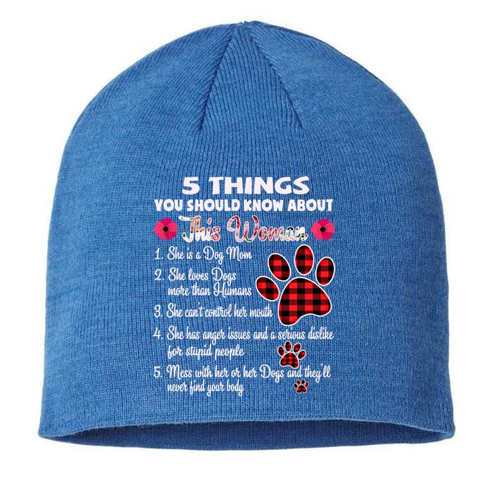 5 Things You Should Know About This She Is A Dog Mom Gift Sustainable Beanie