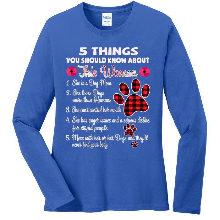 5 Things You Should Know About This She Is A Dog Mom Gift Ladies Long Sleeve Shirt